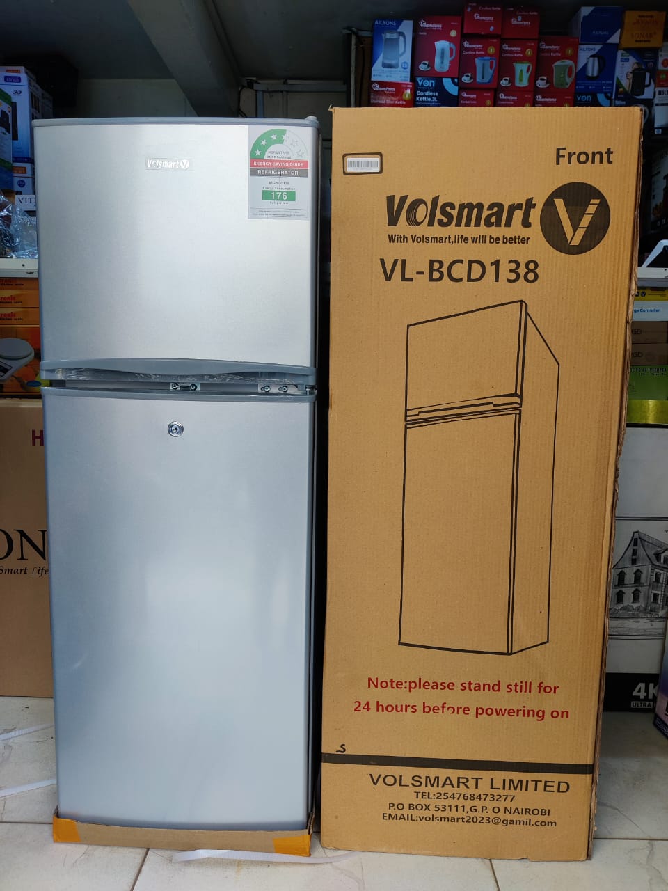 Voltsmart 172 litres fridge